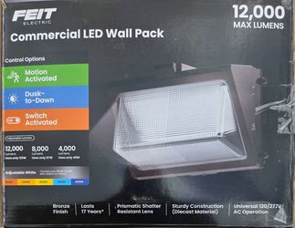FEIT 12000 Lumens LED Wall Light