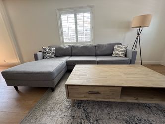 Living Spaces Calais Modular Sectional Couch