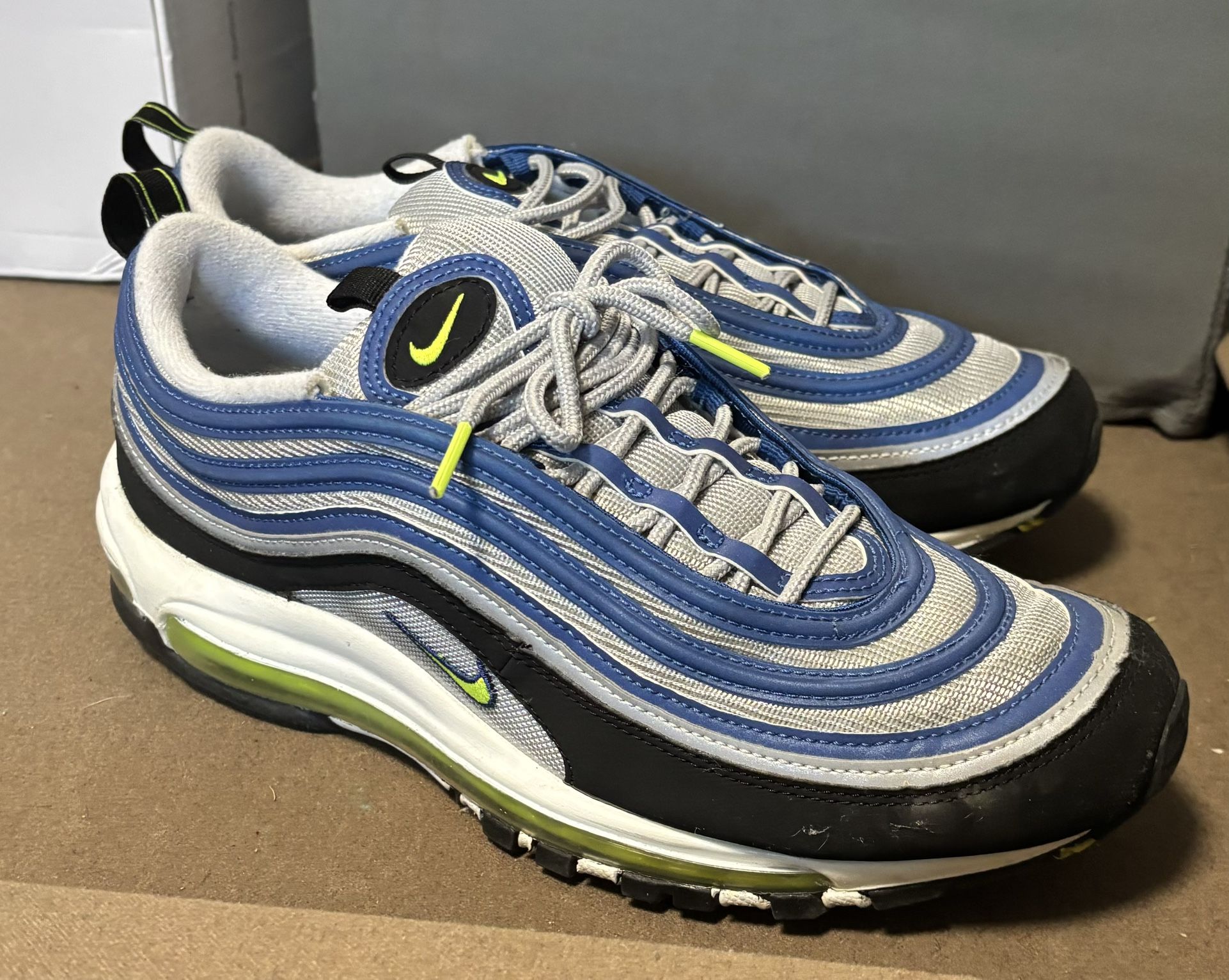 Nike Air Max 97 Atlantic Blue Volt Size 10