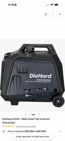 Generador eléctrico de 5000. Whats.