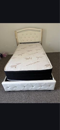 Twin Bed With Mattress