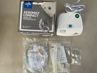 Aeromist Compact Nebulizer Compressor with Adult Mask
