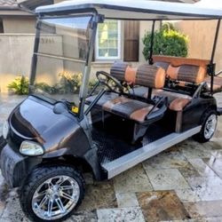 2012 E-Z-GO RXV 6-Passenger Non-Lifted 48-Volt Lithium Golf Cart