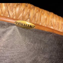 Palecek woven chairs Set of 4 