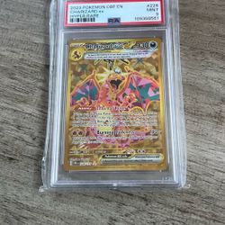 Charizard Ex Hyper Rare Obsidian Flames Psa 9
