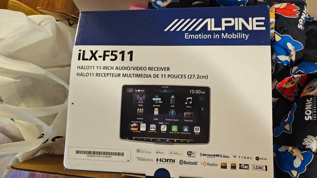 Alpine iLX-F511 Halo 11 Floating Hi-Res Multimedia Receiver