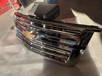 Front Grille W/ Emblem For Chevy Suburban