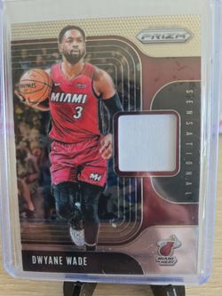 Heat Dwyane  Wade  Jersey  Card