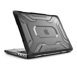 *NEW* SUPCASE for MacBook Pro 13 Inch Case M2/M1 (2016-2022), Black Model: A2338 A2251 A2289 A1706 A1708 A1989 A2159, Heavy Duty TPU Bumper Cover with