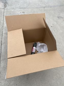 Empty Box With New Rope And Bag