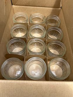 Ball Quilted Crystal Jelly Jars Without Lids 4 Oz