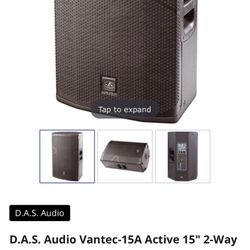 D.A.S Speaker VANTEC 15-A