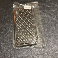 iPhone X/XS Tufted Case With Jewels 