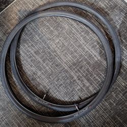 Brand New Hybrid Bike Tires - 700c x 32 - New Tubes Included 