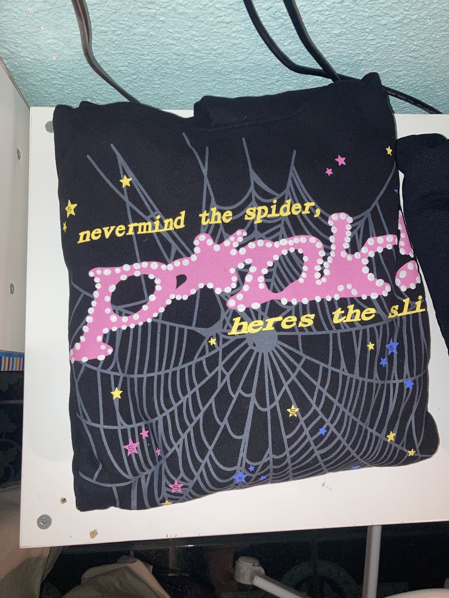 Pink Spider Hoodie