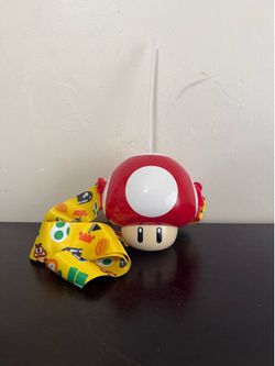 Universal studios Super Nintendo world mushroom sipper