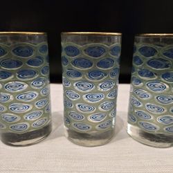 Peacock glass set