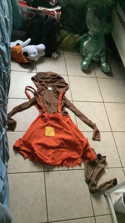 Sam from trick or treat Costume Dress with Hood