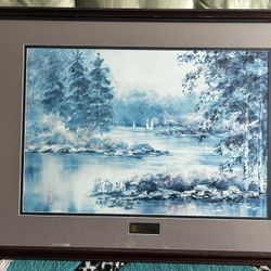 Lou Roman "Indian Summer" Signed Artist Proof #23/90 AP | Framed | COA | 1989