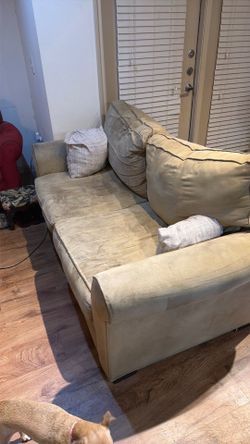 Sofa Set (2) with decorative pillows