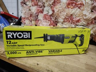 RYOBI
12 Amp Corded Reciprocating Saw