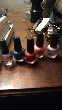 All mini opi nail polish! Great price great condition