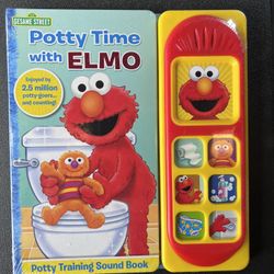 POTTY TIME WITH ELMO BOOK