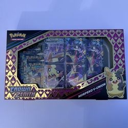 Pokémon Crown Zenith Morpeko V-Union Collection Box