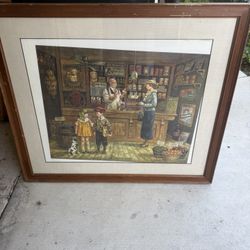 "1932 General Store Lee Dublin Lithograph. 64/75