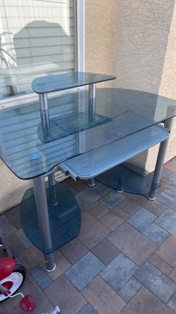 Glass Desk