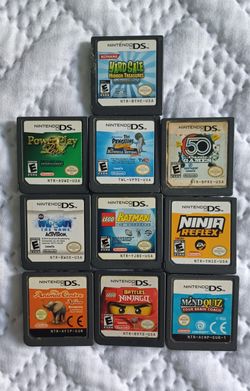 Nintendo DS Lot Of 10 Games 