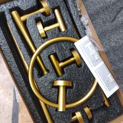 Modern 5-Piece Bath Hardware Set 