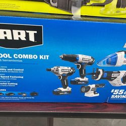 Hart 5 Tool Combo Kit 20v