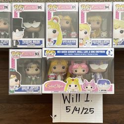 Sailor Moon - Funko Pop Lot
