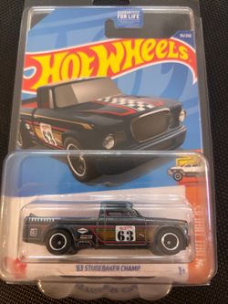 2022 Hot Wheels '64 Studebaker Champ Super Treasure Hunt HW Hot Trucks 93/250