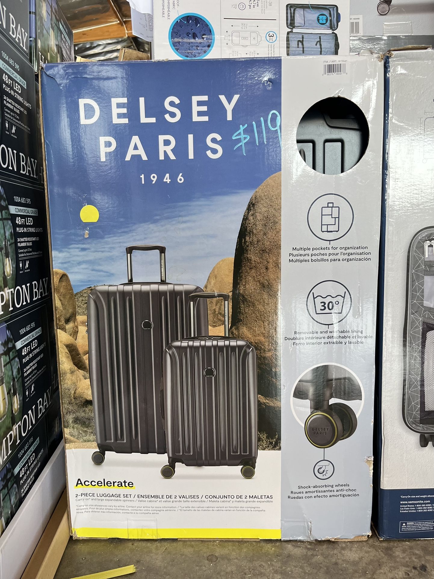 Luggage Sets For Sale! Delsey Paris, Samsonite