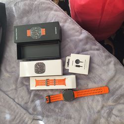 SAMSUNG GALAXY WATCH ULTRA 47MM FACE,  BAND, WIRELESS CHARGER (USB-C)