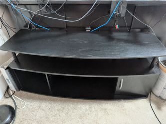 Black TV Stand