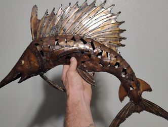 Metal Fish Art 