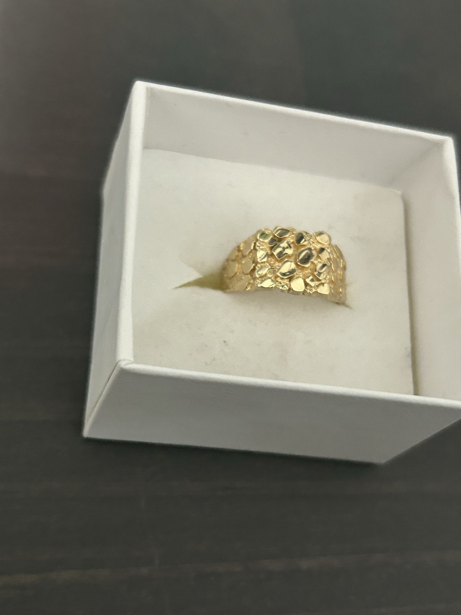 10k Gold Nugget Ring