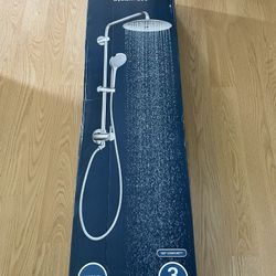 Grohe Rain Head With Wand Chrome 