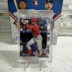 Shohei Ohtani Leaf Topps Bowman Angels Dodgers 2023 5 Card Lot