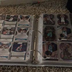 Basketball Cards With Binder!