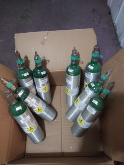 Oxygen bottles