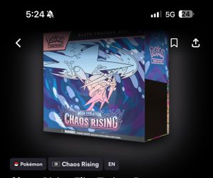 POKEMON chaos rising ETB