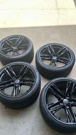 black camero rims