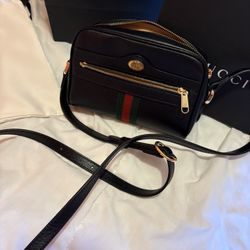 Gucci Leather Ophidia Crossbody 