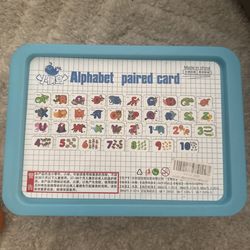 Toddler Alphabet Learning Bundle – Cards + Matching Letters + Case 📚🔤