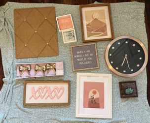 Bedroom Wall Decor LOT
