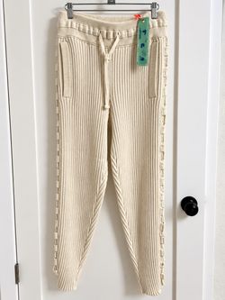 Off white link knit